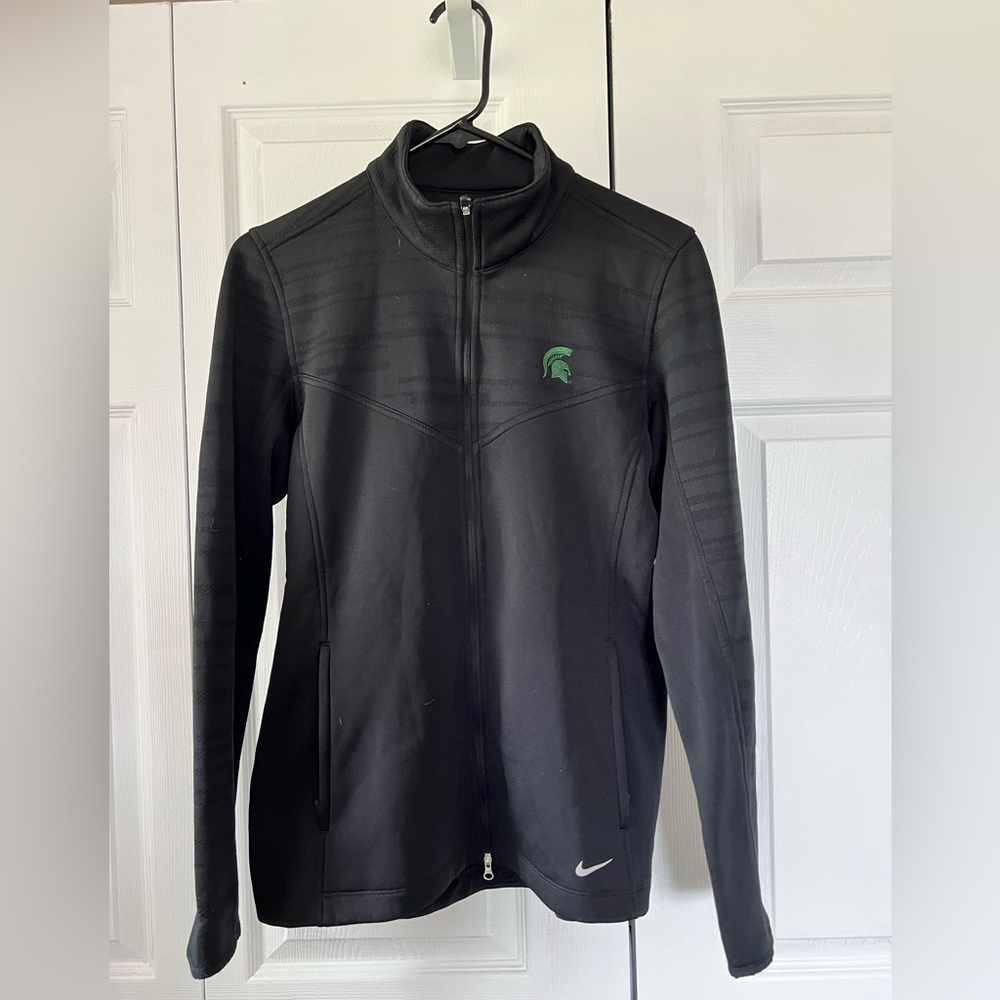 Nike Therma-FIT Michigan State Spartans Women's Full-Zip Long-Sleeve Fleece